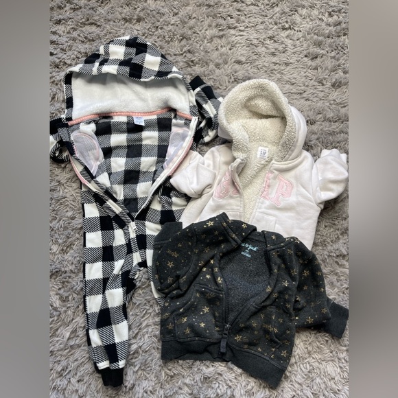 12 Month Baby Girl Jacket Lot - Picture 11 of 12